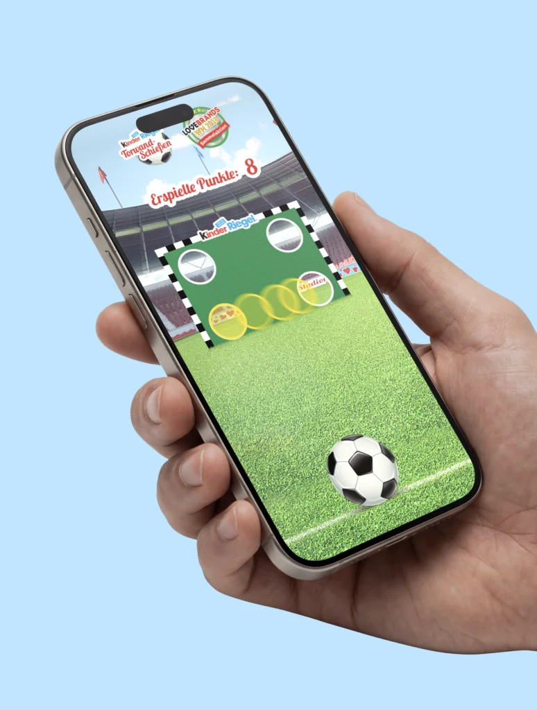 Gamification-Konzept für Ferrero Lovebrands