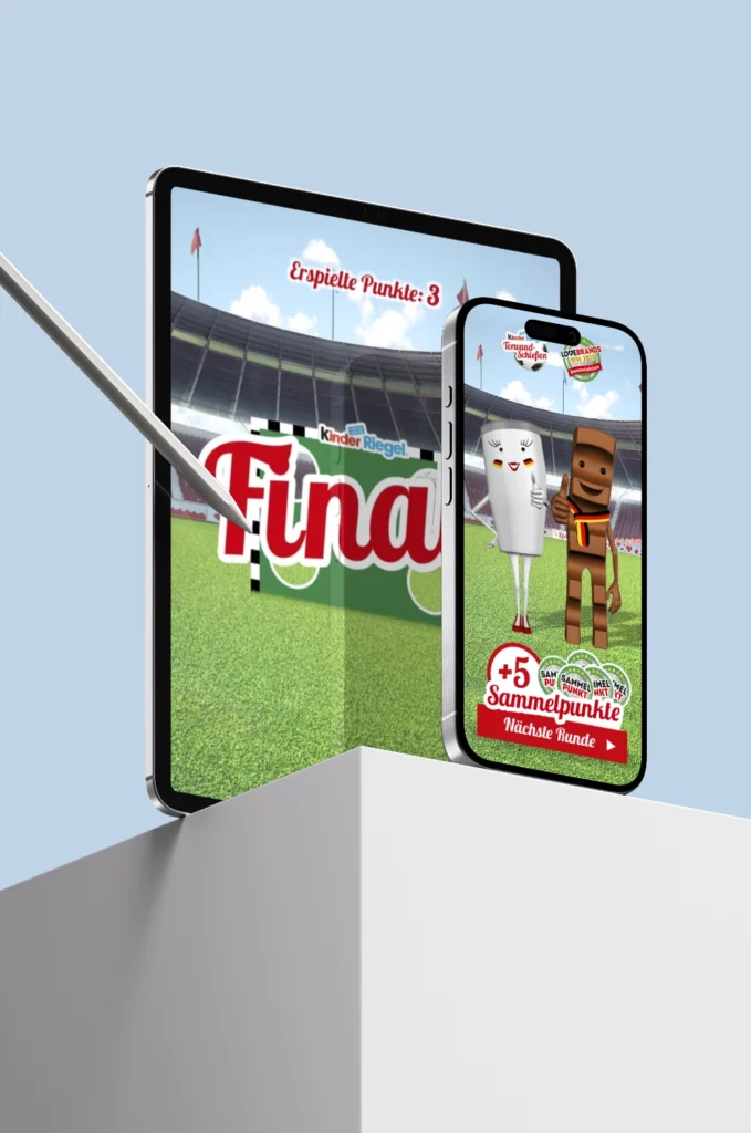 Gamification-Konzept für Ferrero Lovebrands