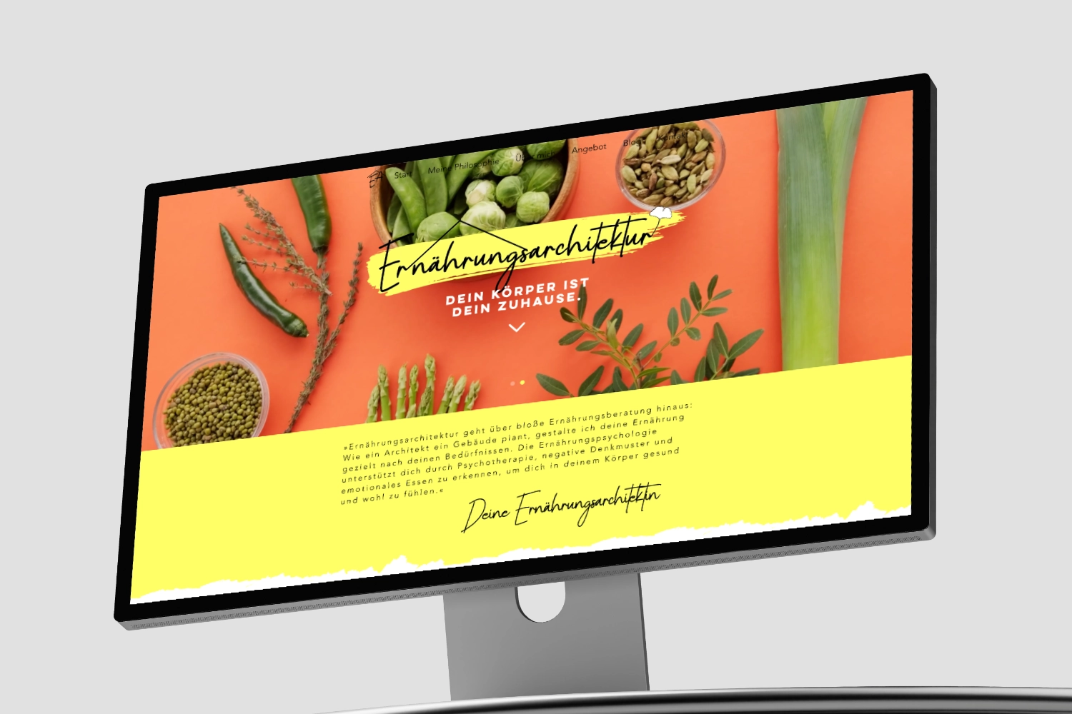 Corporate Design für Ernährungsarchitektur